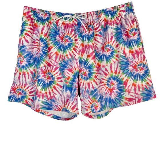 Cabana by Crown & Ivy Sparkler Tie Dye Men’s‎ Swim Trunks Size XXL Beach Resort - Picture 1 of 11